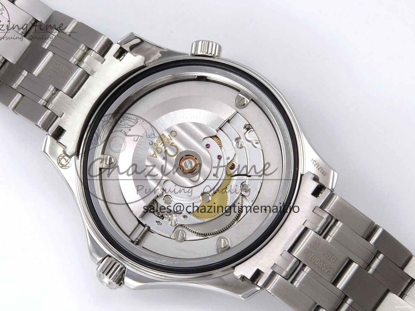 0315 Seamaster Diver 300M OMF 1:1 Best Edition Black Ceramic Black Dial on SS Bracelet A Seasonal 7708